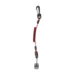 GRIPPS Coil E-Tether With Poly Clip & E-Catch (Non-Conductive) - 0.5kg /1.1lb (H01061)