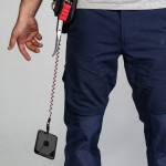 GRIPPS Coil E-Tether With Poly Clip & E-Catch (Non-Conductive) - 0.5kg /1.1lb (H01061)