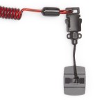 GRIPPS Coil E-Tether With Poly Clamp & E-Catch (Non-Conductive) -0.5kg/1.1lb (H01059)