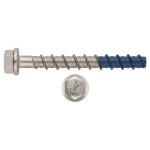 Index Hex Head Concrete Screwbolt A4SS ETA Option 1 TXE