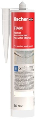 fischer FIAM Intumescent Acoustic Mastic