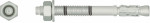 Rawl - HPTII-ZF Zinc Flake Throughbolt