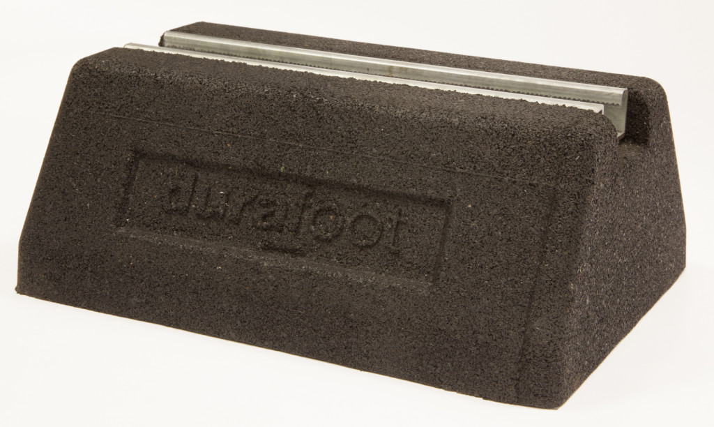 DURAFOOT RUBBER SUPPORT FX LOW + Galv Steel Channel