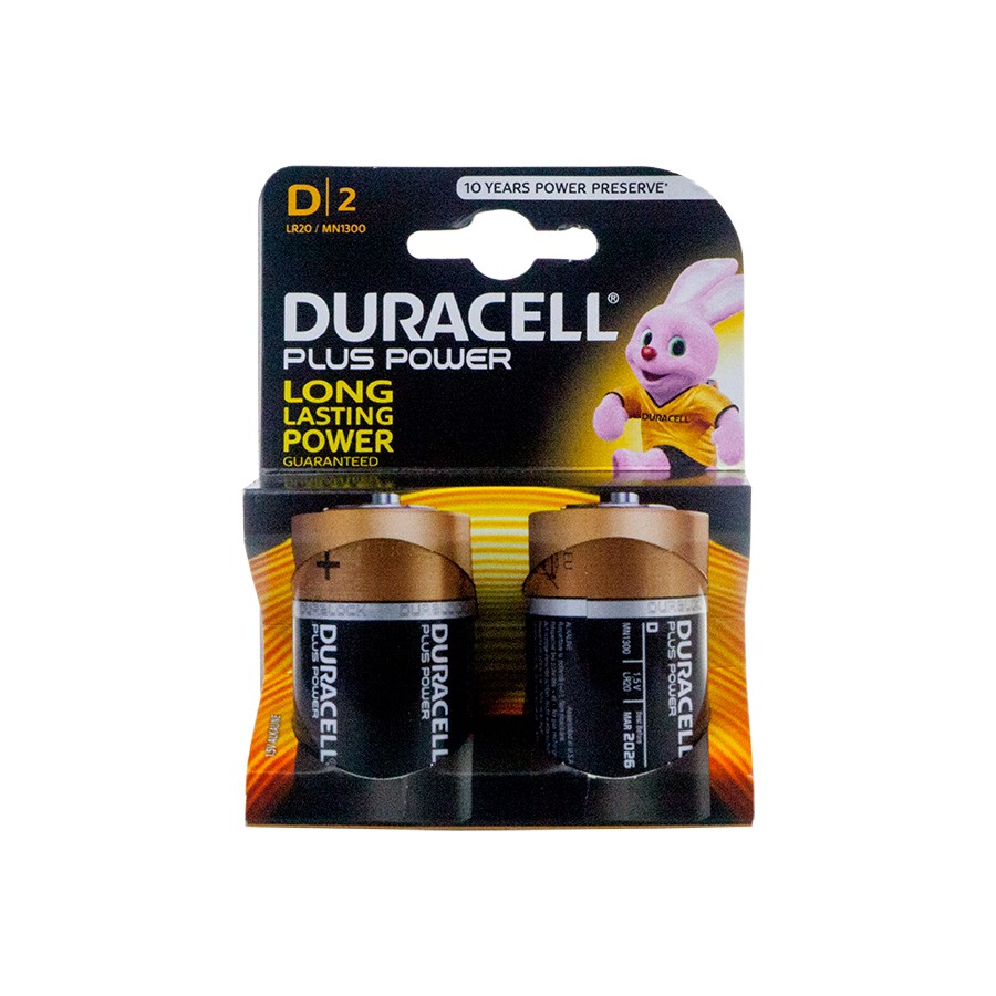 Duracell DK2P Alkaline Batteries 2 Pk