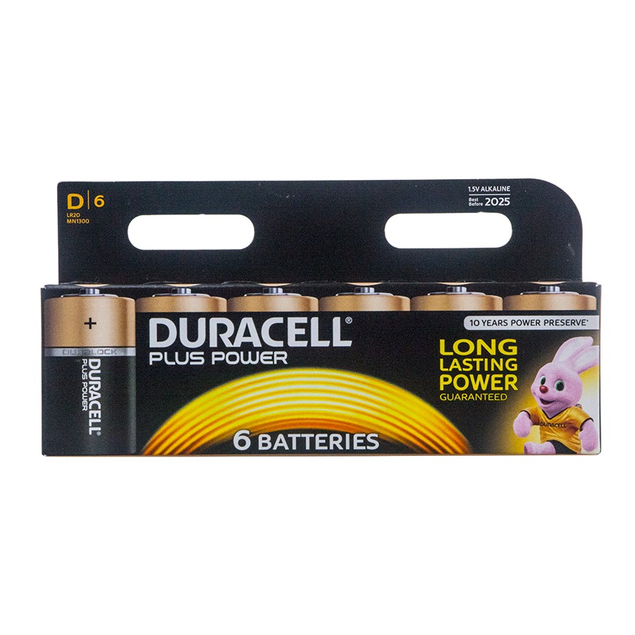 Duracell DK6P Alkaline Batteries 6 Pk