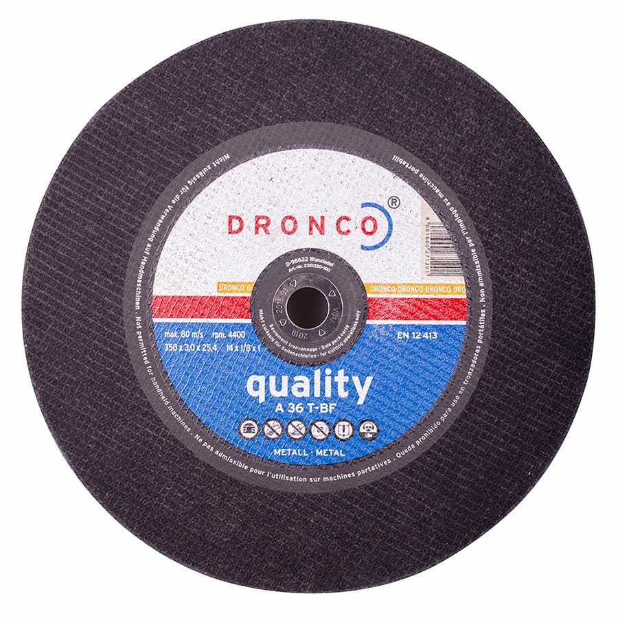 Dronco Abrasive Metal Cut Discs