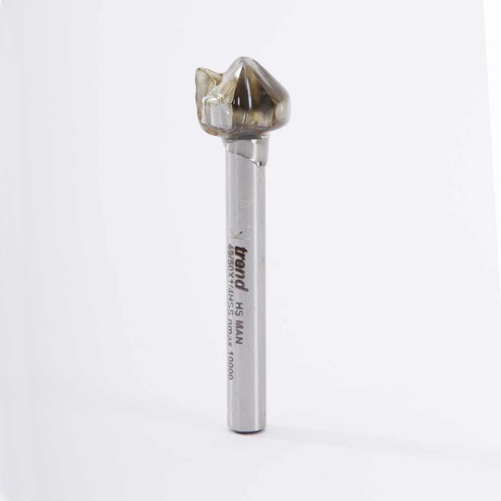 Trend 49/50 x 1/4 HSS Rose Countersink