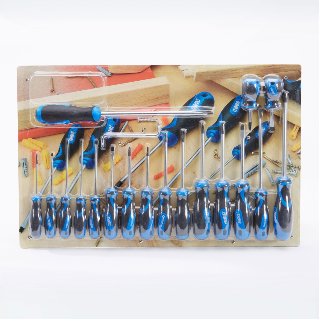 Draper 19pc Screwdriver Set