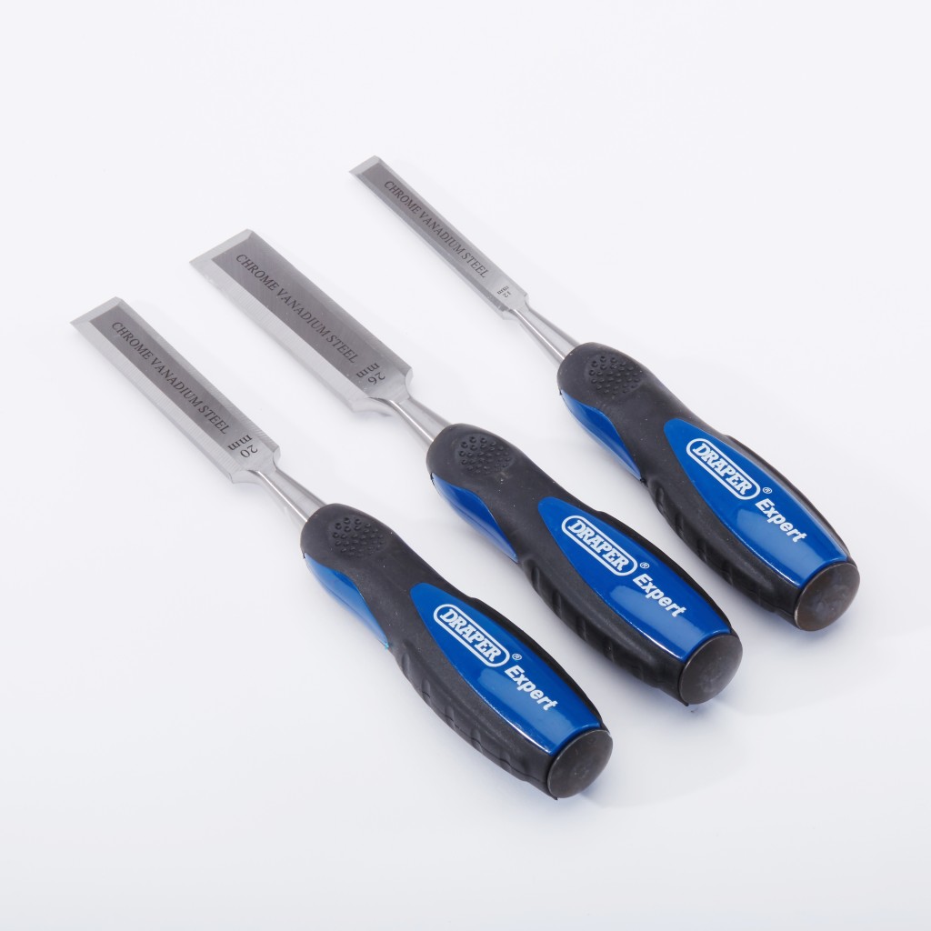 Draper 3pc Soft Grip Chisel Set