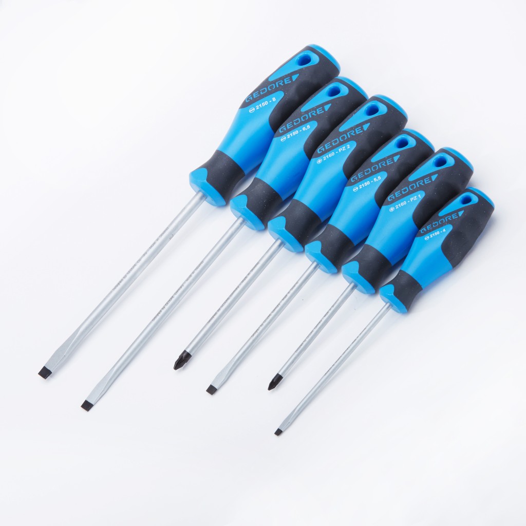 Gedore Stricking Cap Screwdriver Set 6PC