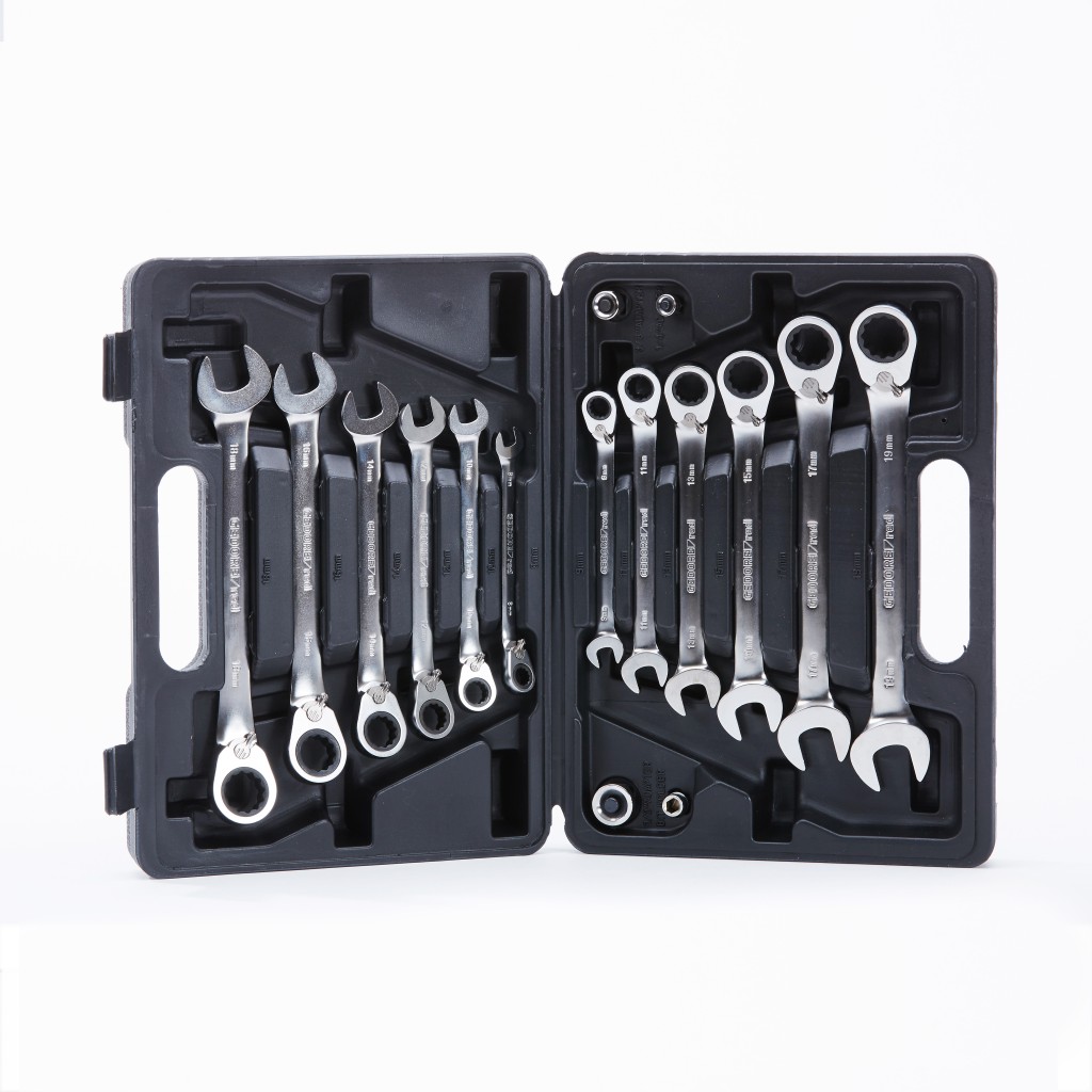 Carolus Ratchet Spanner Set 12PC