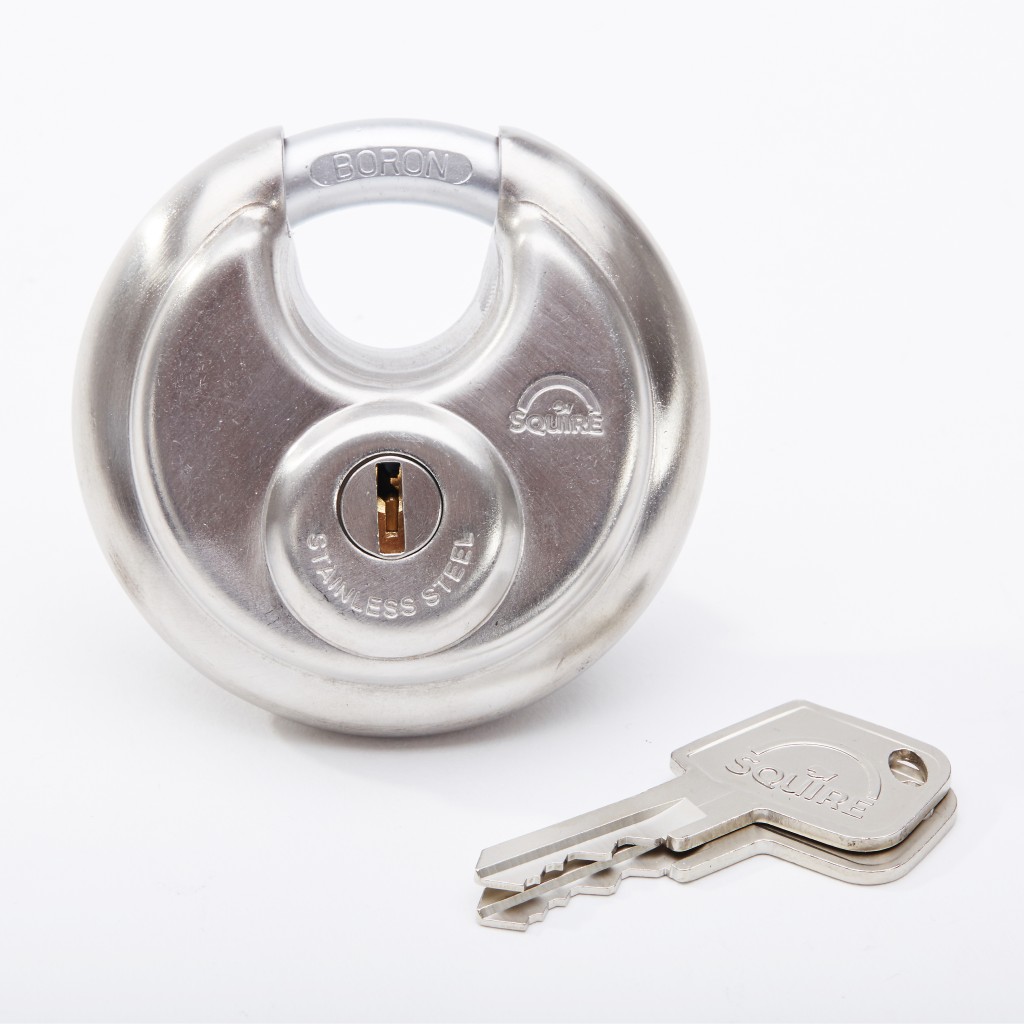 Disc Style Padlock