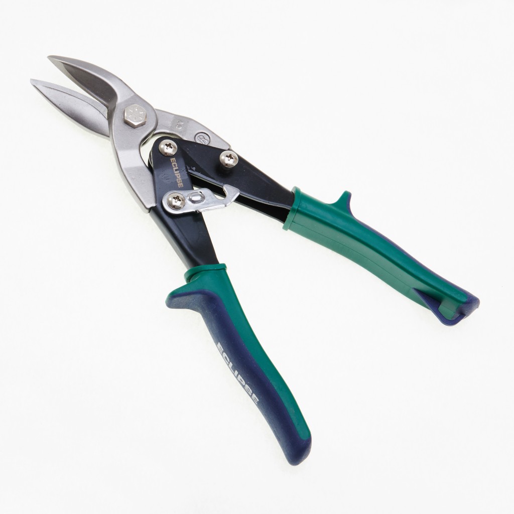 Faithfull AS10G Aviation Snips-Green Right Cut