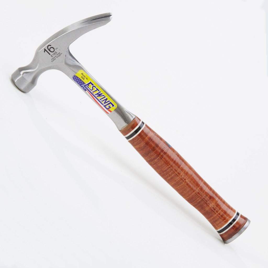 Estwing E16S S/Claw Hammer Leather Grip 16oz