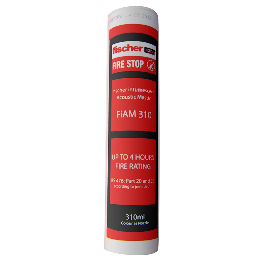 fischer FIAM Intumescent Acoustic Mastic