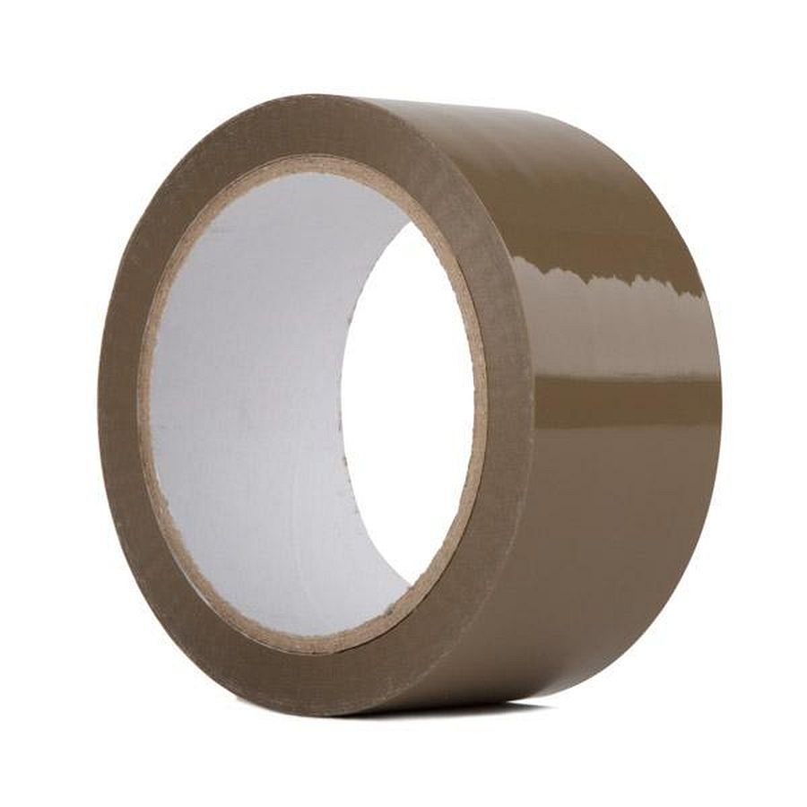 Brown PVC Parcel Tape