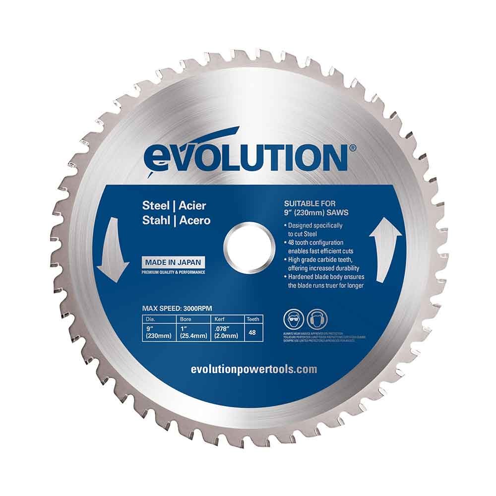 Evolution 230mm Mild Steel Cutting 48T Blade