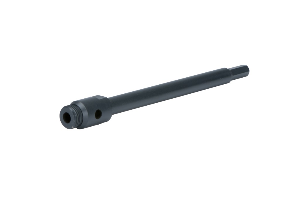 Diamond Core Dry Extension Rod 250mm Hex Bar - 1/2 BSP Male