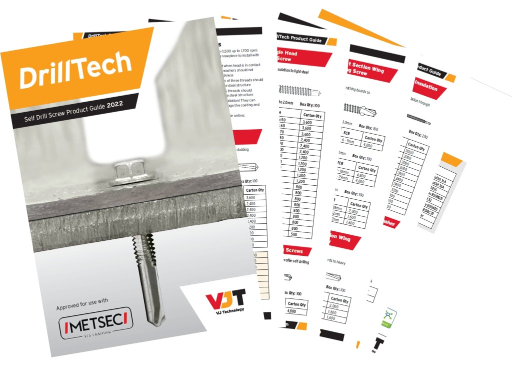 2022 DrillTech Self-drill Screw Product Guide v1.0