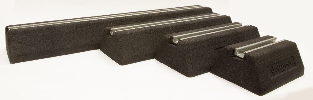 DURAFOOT RUBBER SUPPORT FX + Galv Steel Channel