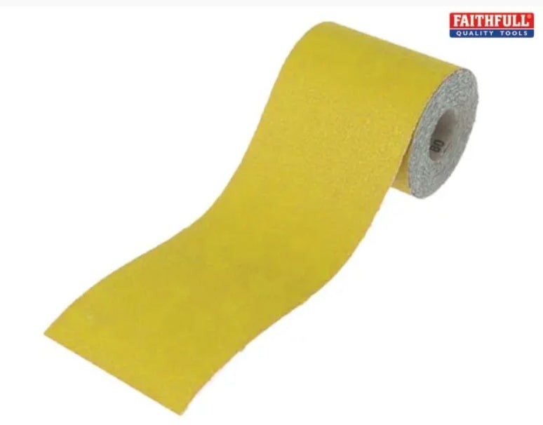 Yellow Aluminium Oxide Paper Roll