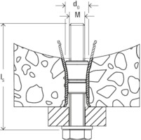 Fischer FHY A4 HOLLOW-CEILING ANCHOR - Stainless