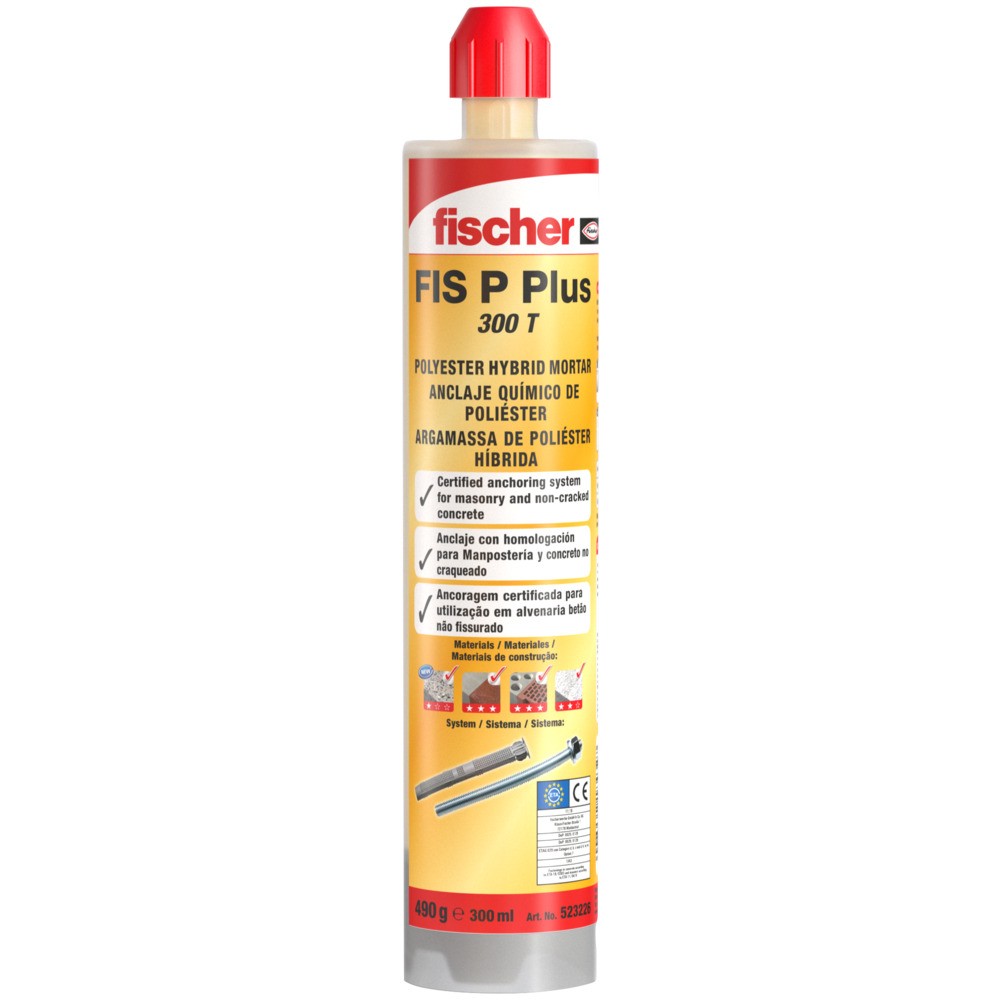 Fischer FIS P PLUS 300 T Injection Mortar (523226)