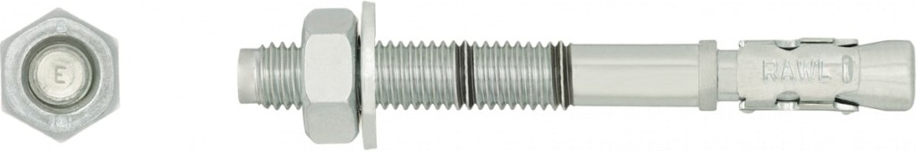 Rawlplug R-XPT Throughbolts BZP