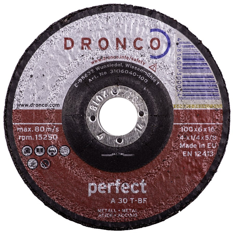 Dronco Abrasive Metal Grind Discs