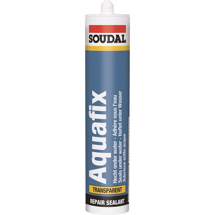 Soudal Aquafix All Weather Sealant Clear 310ml