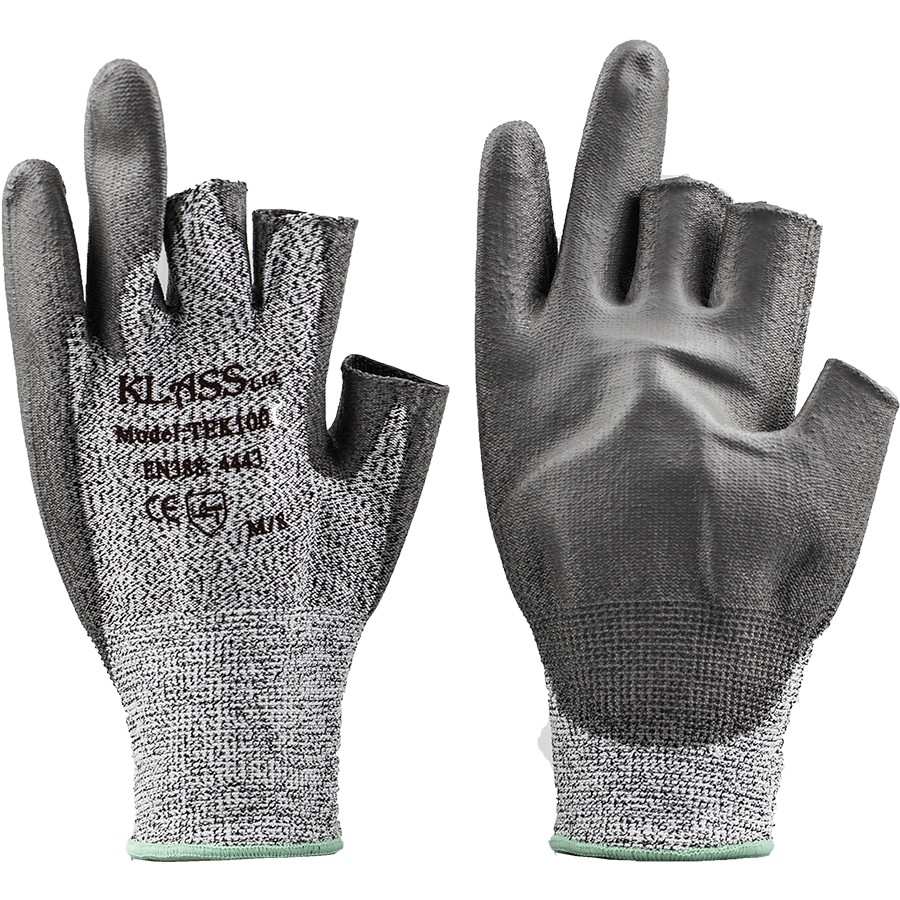Glove Fingerless Medium Weight Kevlar