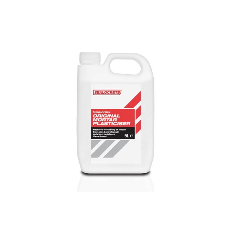 Bostik Sealocrete Mortar Plasticiser 5ltr - Sealomix