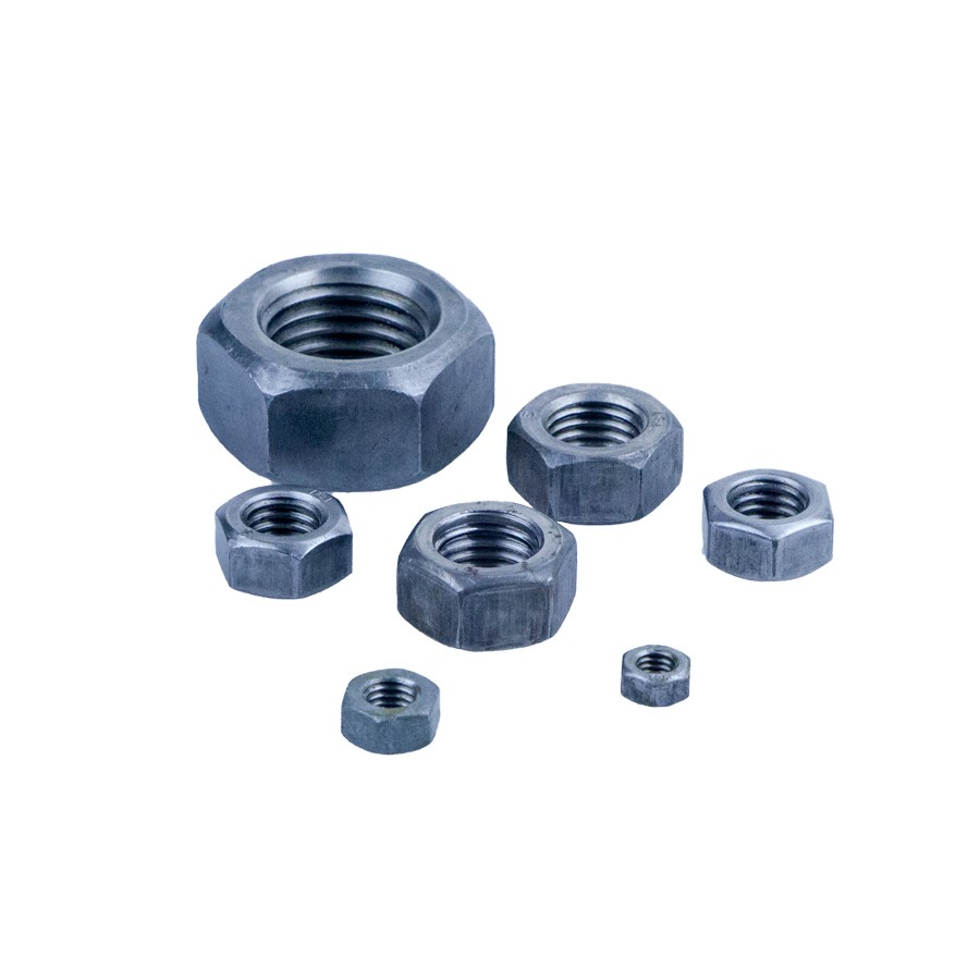 Hex Nuts Self Colour DIN934