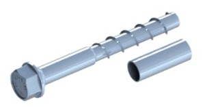 Toge TSM BC ST 14 x 130 Concrete Collared Screwbolt SW24 - 377-014-134