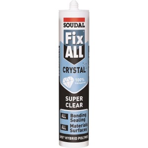 Soudal Fix All Crystal Clear Sealant 290ml