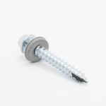 Tapfix Hex Head Woodscrew BZP