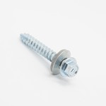 Tapfix Hex Head Woodscrew BZP