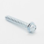 Tapfix Hex Head Woodscrew BZP