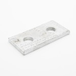 P1065 Flat Plate 2 Hole Hdg