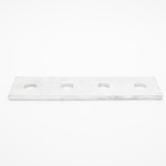 P1067 Flate Plate 4 Hole Hdg