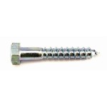 Hex Head Coach Screw BZP DIN 571