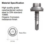 Ejot LS 5.5 Self Drilling Screws Carbon Steel (Steel sections 1.2 to 3.0mm)