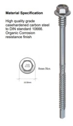 Ejot JT2-D6 Self Drilling Screw for Insulated Sandwich Panels 5.5/6.3