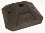DURAFOOT RUBBER SUPPORT SQUARE 350
