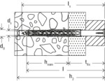 fischer SXRL T Nylon Frame Anchor R (A4)