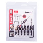 Trend Snappy SNAP/CS/Set 5Pc Countersink Set