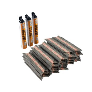 paslode gas and nail pack